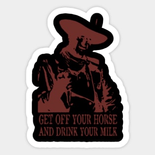 John_Wayne Sticker